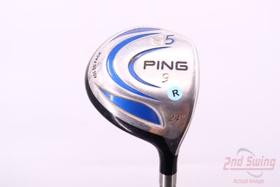 Ping G5 Fairway Wood 9 Wood 9W 24° Ping TFC 100F Graphite Soft Regular Right Handed 41.5in
