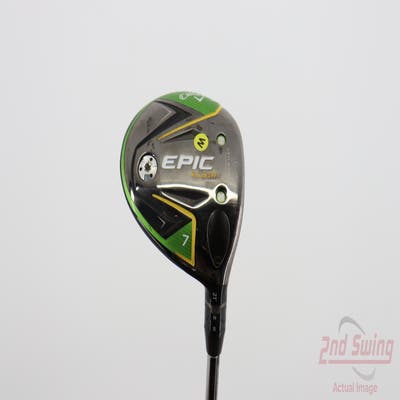 Callaway EPIC Flash Fairway Wood 7 Wood 7W 21° Project X Even Flow Green 55 Graphite Ladies Right Handed 41.25in
