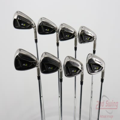 TaylorMade 2019 M2 Iron Set 4-PW AW TM Reax 88 HL Steel Stiff Right Handed 38.5in