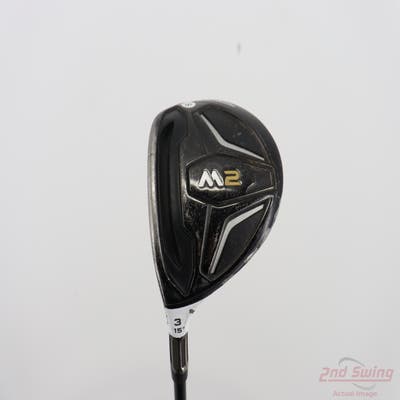 TaylorMade 2016 M2 Fairway Wood 3 Wood 3W 15° TM Reax 65 Graphite Stiff Left Handed 43.75in