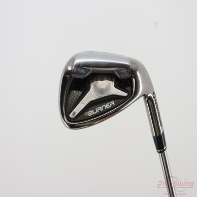 TaylorMade 2009 Burner Single Iron Pitching Wedge PW Stock Steel Shaft Steel Regular Right Handed 35.5in