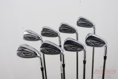 Ping G425 Iron Set 5-PW AW SW UST Mamiya Recoil 760 ES Graphite Senior Right Handed Red dot +1/4"
