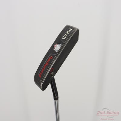 Ping Redwood Anser Black Satin Putter Steel Right Handed Black Dot 32.0in