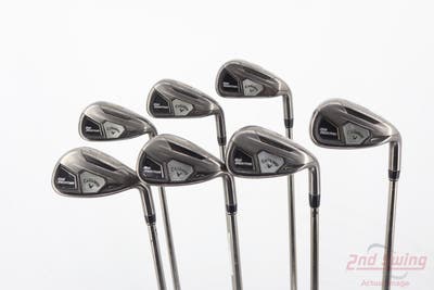 Callaway 2015 Big Bertha Iron Set 6-PW AW SW UST Mamiya Recoil 760 ES Graphite Regular Right Handed STD