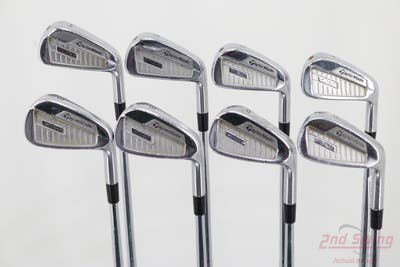 TaylorMade P760 Iron Set 4-PW AW True Temper Dynamic Gold 105 VSS Pro Steel X-Stiff Right Handed +1/4"