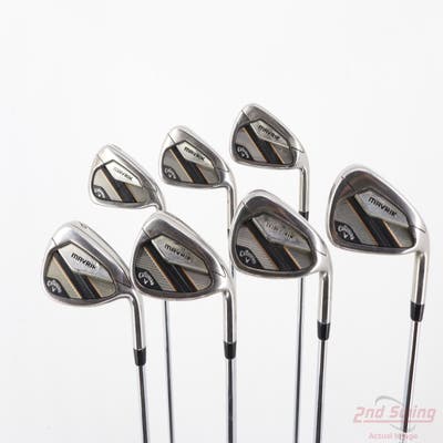 Callaway Mavrik Iron Set 4-PW FST KBS Max 80 Steel Regular Right Handed STD