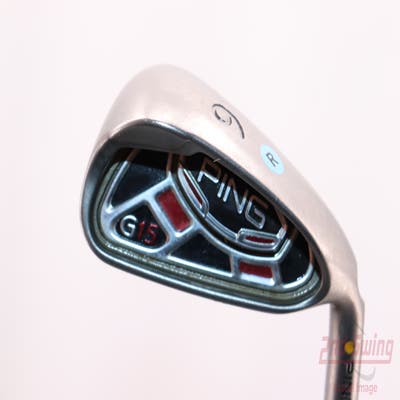 Ping G15 Single Iron 6 Iron Ping AWT Steel Regular Right Handed Yellow Dot 38.0in