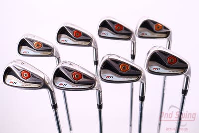 TaylorMade R11 Iron Set 4-PW AW TM Motore Steel Stiff Right Handed 38.0in