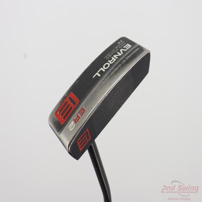 Evnroll ER2 Mid Blade Black Putter Graphite Right Handed 34.0in