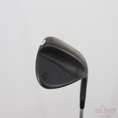 TaylorMade Milled Grind 3 Raw Black Wedge Lob LW 58° 11 Deg Bounce SB Dynamic Gold Tour Issue 115 Steel Stiff Right Handed 35.0in