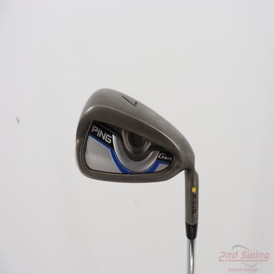 Ping 2016 G Single Iron 7 Iron Ping CFS Steel Regular Right Handed Yellow Dot 37.5in