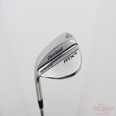 Cleveland RTX 6 ZipCore Tour Satin Wedge Lob LW 58° 10 Deg Bounce Mid Dynamic Gold Spinner TI Steel Wedge Flex Left Handed 35.5in