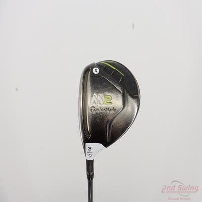 TaylorMade 2019 M2 Fairway Wood 3 Wood 3W 15° TM M2 Reax Graphite Stiff Left Handed 43.25in