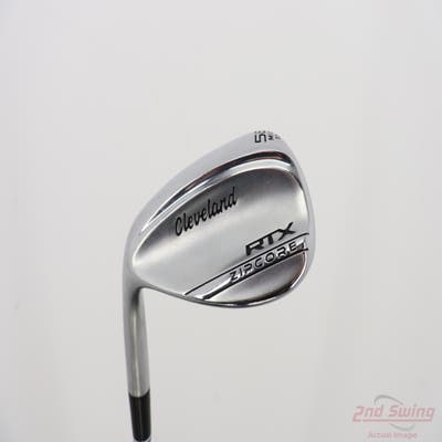 Cleveland RTX ZipCore Tour Satin Wedge Lob LW 58° 10 Deg Bounce Mid Dynamic Gold Spinner TI Steel Wedge Flex Left Handed 35.25in
