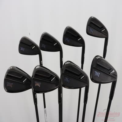 PXG 0211 XCOR2 Xtreme Dark Iron Set 4-PW GW Mitsubishi MMT 80 Graphite Stiff Right Handed -1/2"
