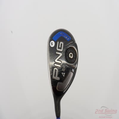 Ping G30 Hybrid 4 Hybrid 22° Ping TFC 419H Graphite Stiff Left Handed Black Dot 39.75in