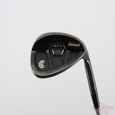 Cleveland 588 RTX 2.0 CB Black Satin Wedge Lob LW 58° 12 Deg Bounce True Temper Dynamic Gold Steel Wedge Flex Right Handed 35.5in