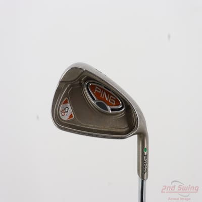 Ping G10 Single Iron 6 Iron Ping TFC 129I Steel Regular Right Handed Green Dot 39.25in