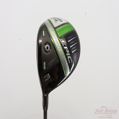 Callaway EPIC Speed Fairway Wood 3 Wood 3W 15° Mitsubishi MMT 70 Graphite X-Stiff Left Handed 43.25in