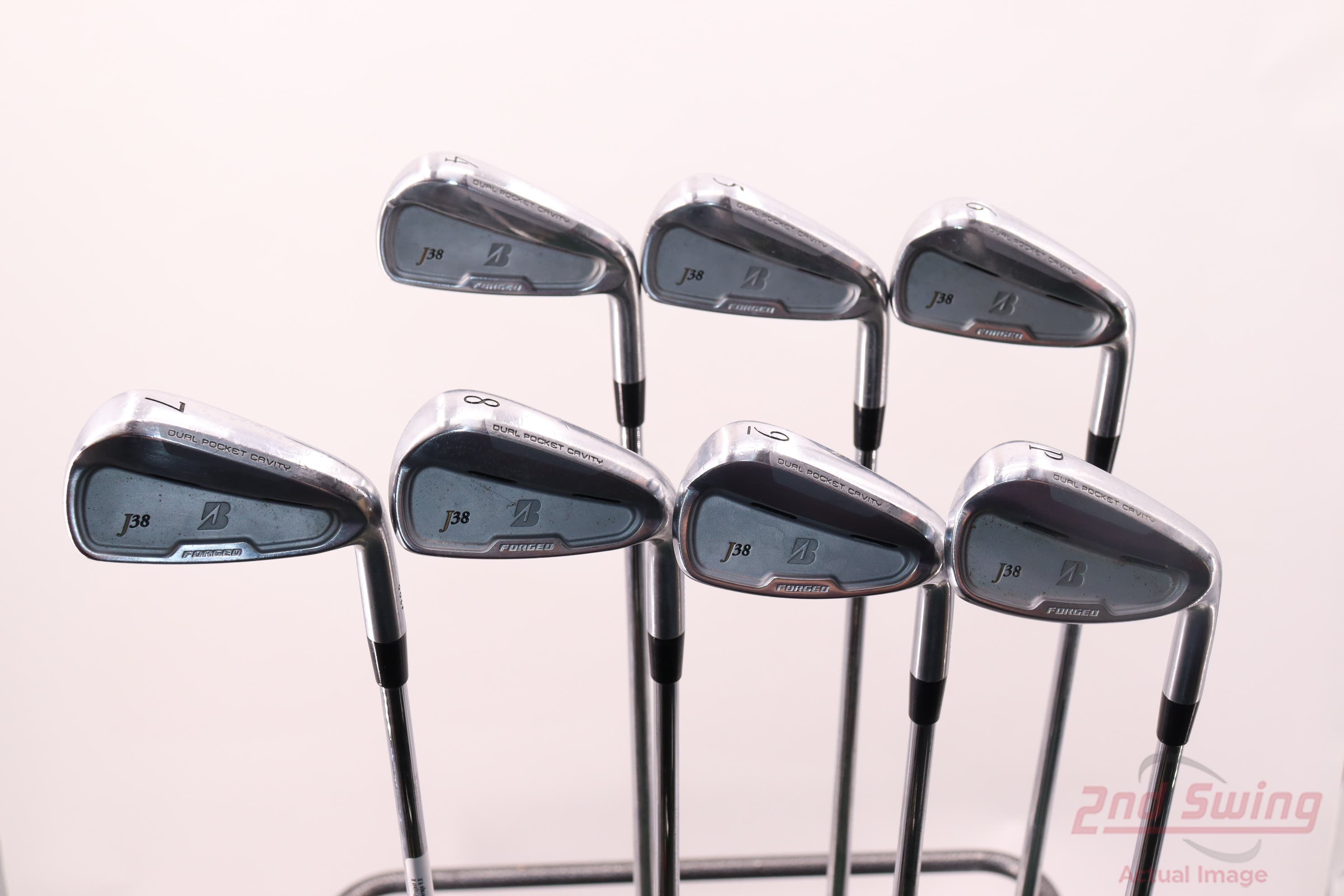 Bridgestone J38 Dual Pocket Cavity Iron Set 19 Iron Project X 5.5