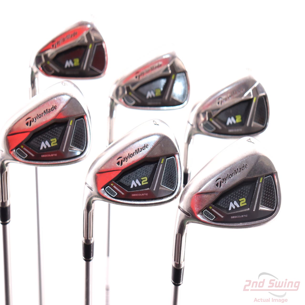 TaylorMade 2019 M2 Iron Set 6PW GW TM Reax 45 Graphite Ladies Left