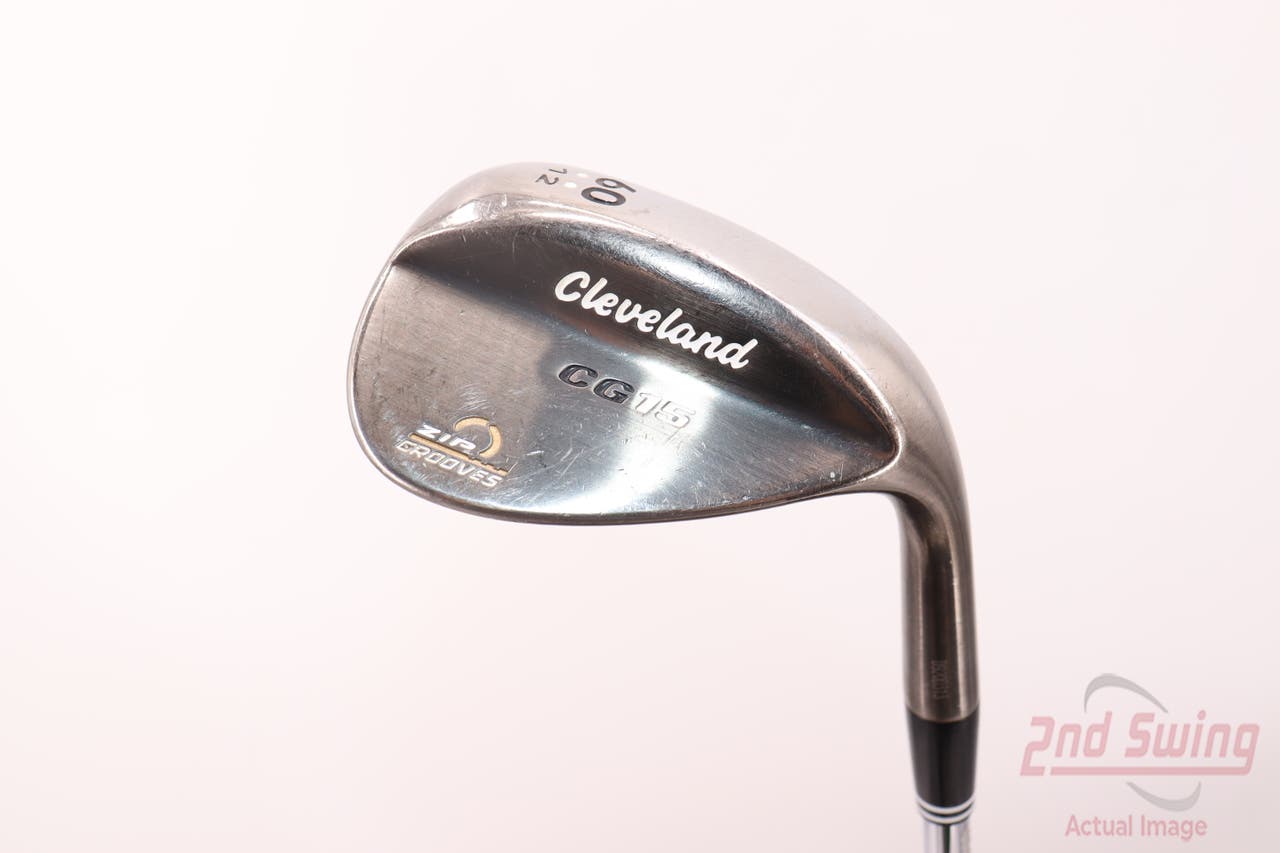Cleveland CG15 Black Pearl Wedge Lob LW 60° 12 Deg Bounce Cleveland Action Ultralite 50 Steel Stiff Right Handed 35.5in