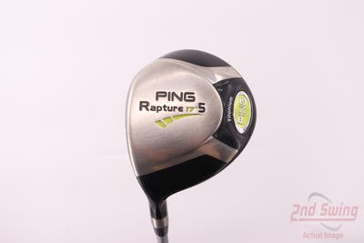 Ping Rapture Fairway Wood 5 Wood 5W Ping TFC 909F Graphite Stiff Left Handed 42.5in