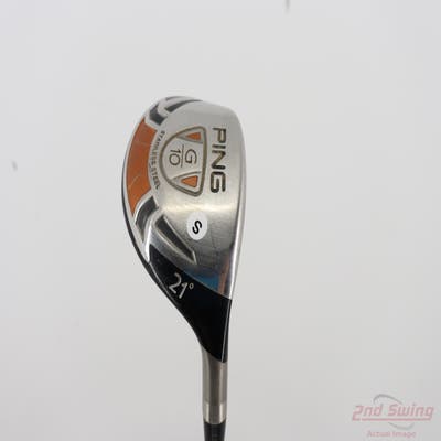 Ping G10 Hybrid 1 Hybrid 21° Ping TFC 129H Graphite Stiff Right Handed Black Dot 40.0in