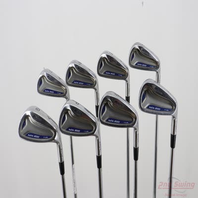 Mizuno MX 200 Iron Set 4-PW AW Project X 5.0 Steel Regular Right Handed +1/4"