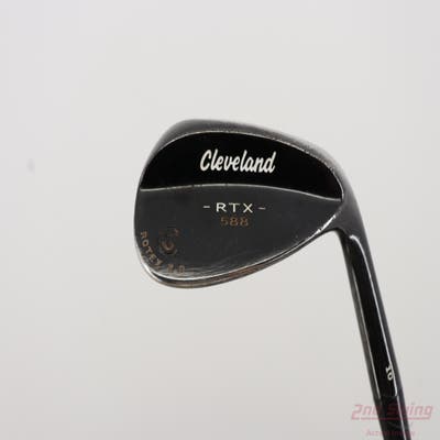 Cleveland 588 RTX 2.0 Black Satin Wedge Sand SW 54° 10 Deg Bounce True Temper Dynamic Gold Steel Wedge Flex Right Handed 35.5in