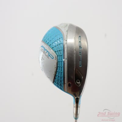Cobra AMP Cell Womens Blue Fairway Wood 3-5 Wood 3-5W Cobra Fujikura Fuel Graphite Ladies Right Handed 42.75in