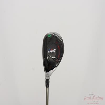 TaylorMade M4 Hybrid 4 Hybrid 22° UST Mamiya Recoil 460 F2 Graphite Senior Left Handed 39.5in