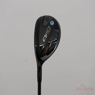 Mint TaylorMade Qi10 MAX Hybrid 4 Hybrid 23° Fujikura Speeder NX TCS 60 Graphite Regular Left Handed 40.5in