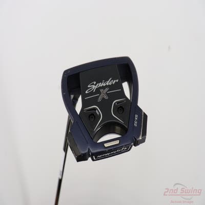 TaylorMade Spider X Navy Single Sightline Putter Steel Left Handed 32.0in