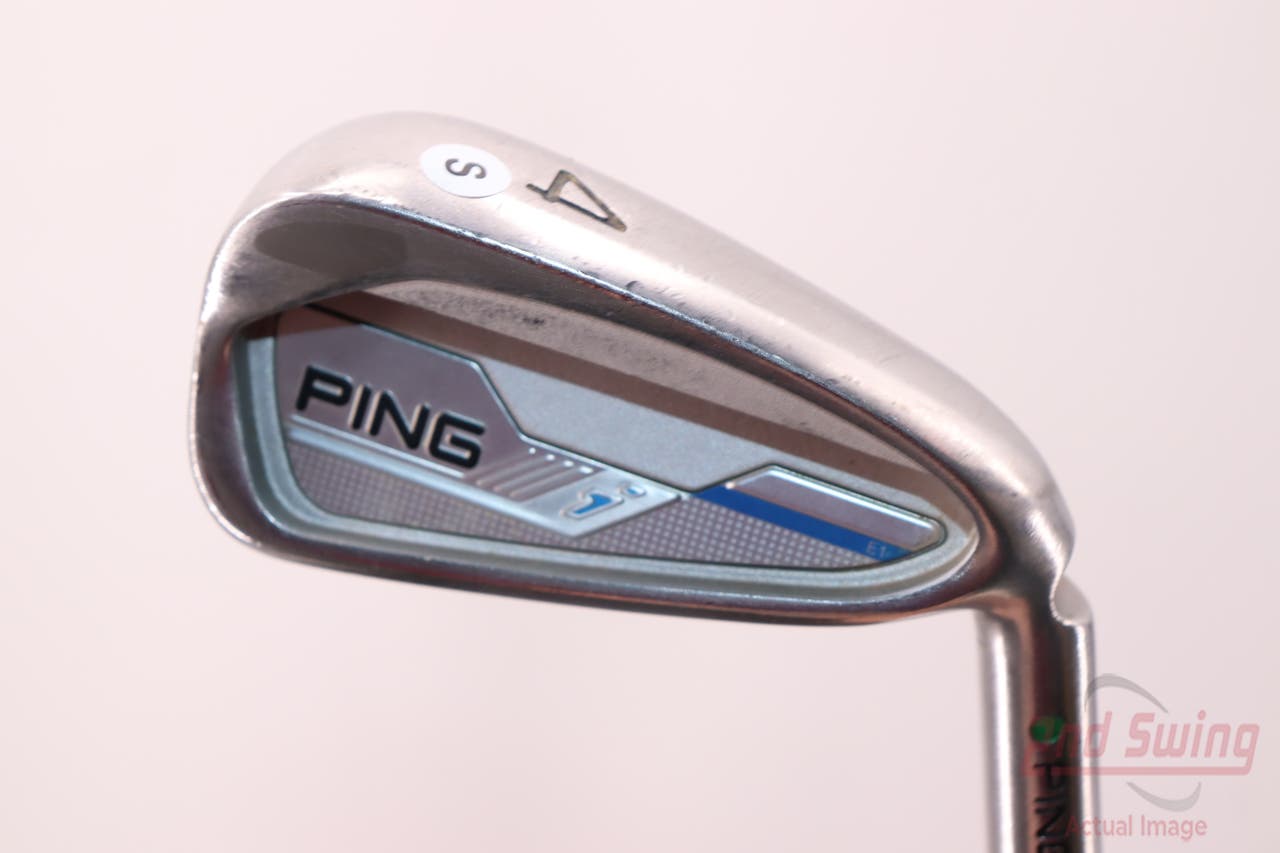 Ping 2015 i Single Iron 4 Iron Ping CFS Distance Steel Stiff Right Handed Green Dot 38.75in