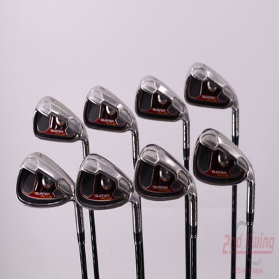 TaylorMade Burner Plus Iron Set 4-PW AW TM Reax 60 Graphite Regular+ Right Handed 38.5in
