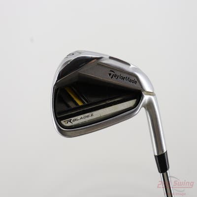 TaylorMade Rocketbladez Single Iron 6 Iron Stock Steel Shaft Steel Stiff Right Handed 38.0in