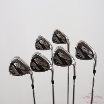 Callaway Mavrik Iron Set 6-PW GW Project X 5.5 Steel Regular Right Handed -1/4"
