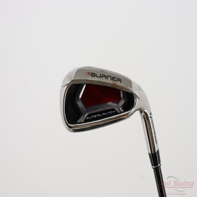 TaylorMade Burner Superlaunch Single Iron 6 Iron TM Reax Superfast 60 Graphite Regular Right Handed 38.25in