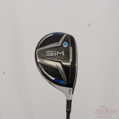 TaylorMade SIM MAX Fairway Wood 3 Wood 3W 15° Fujikura Ventus Blue 5 FW Graphite Regular Right Handed 43.5in