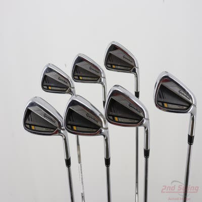 TaylorMade Rocketbladez Tour Iron Set 5-PW AW FST KBS Tour Steel Stiff Right Handed +1/4"