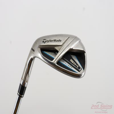 TaylorMade SIM MAX Wedge Gap GW FST KBS MAX 85 MT Steel Regular Left Handed 35.75in