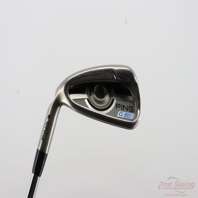 Ping 2016 G Single Iron 6 Iron AWT 2.0 Steel Stiff Left Handed Maroon Dot 39.75in