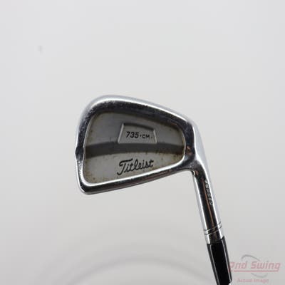 Titleist 735.CM Chrome Single Iron 6 Iron True Temper Dynamic Gold R300 Steel Regular Right Handed 37.75in