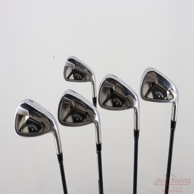 Callaway Apex 21 Iron Set 6-PW UST Mamiya Recoil 65 F3 Graphite Regular Right Handed +1/4"