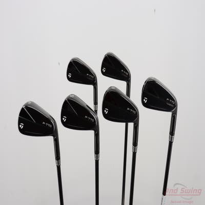 TaylorMade 2023 P770 Black Iron Set 5-PW Stock Graphite Regular Right Handed STD