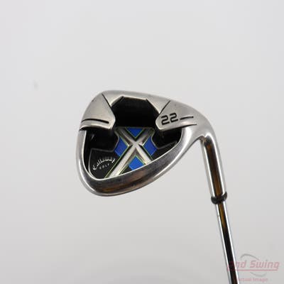 Callaway X-22 Wedge Sand SW Stock Steel Shaft Steel Uniflex Right Handed 35.0in