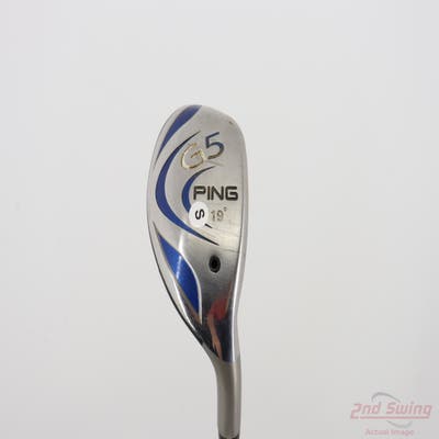 Ping G5 Hybrid 3 Hybrid 19° Aldila NV 85 Hybrid Graphite Stiff Right Handed Black Dot 40.0in