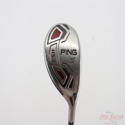 Ping i15 Hybrid 4 Hybrid 20° Grafalloy ProLaunch Red Hybrid Graphite Stiff Right Handed Black Dot 40.25in