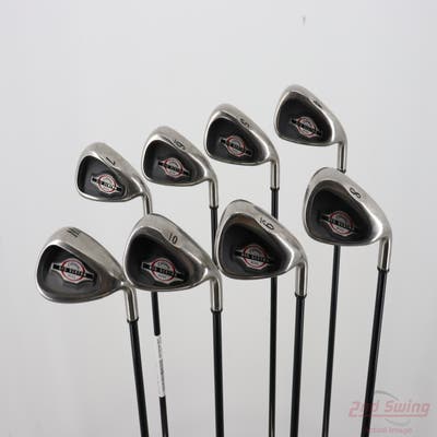 Callaway 2002 Big Bertha Iron Set 4-PW GW Callaway RCH 75i Graphite Stiff Right Handed STD